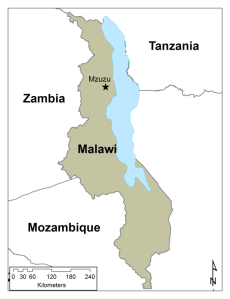 Malawi map
